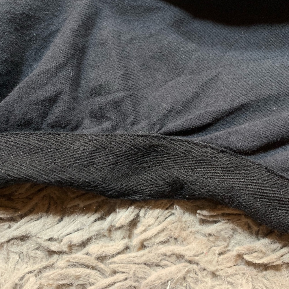 Vintage Y2K Black cropped Nike cropped zip up top sz S - Picture 11 of 14